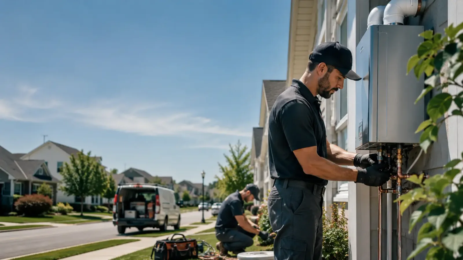 Tankless Water Heater Installation in Simms, TX